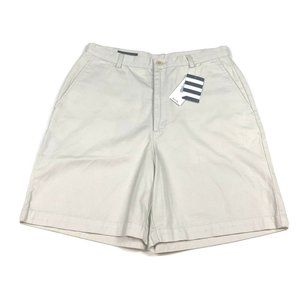 Lands End Women's Sz 8 High Rise Beige Shorts